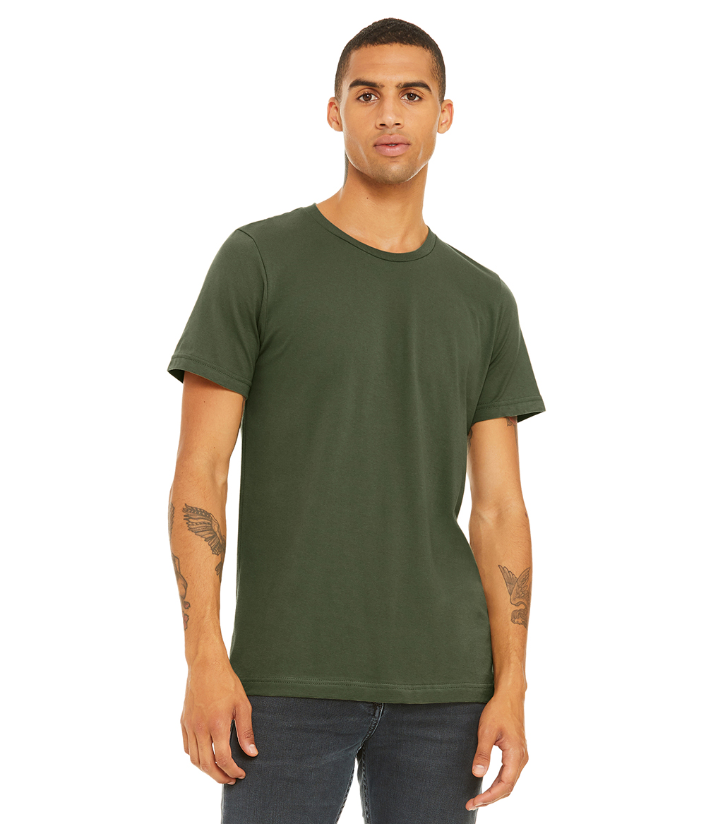 3001 CVC Bella Canvas Unisex Short Sleeve T-shirt (2XL-3XL-4XL-5XL)