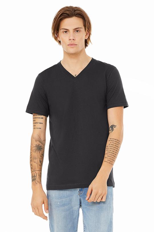 3005 Bella Unisex Jersey Short Sleeve V-Neck T-shirt (2XL-3XL)