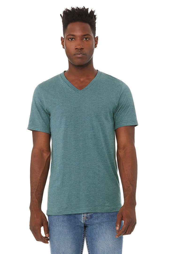 3005 Bella Unisex Jersey Short Sleeve V-Neck T-shirt (2XL-3XL)