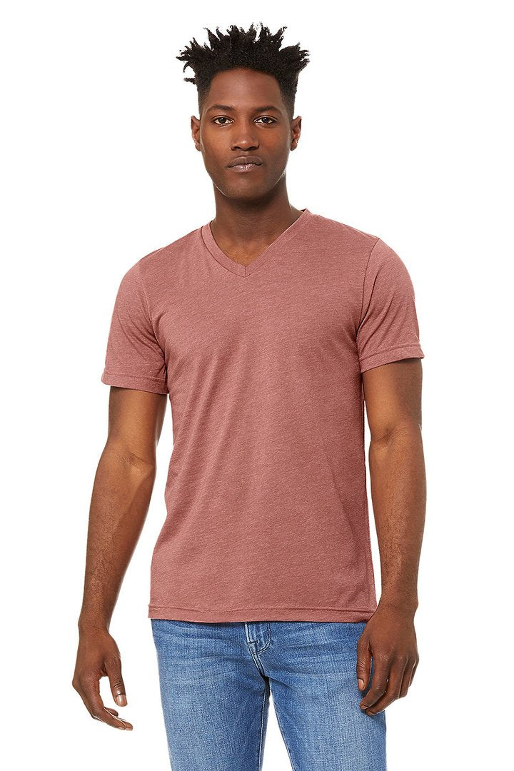 3005 Bella Unisex Jersey Short Sleeve V-Neck T-shirt (2XL-3XL)