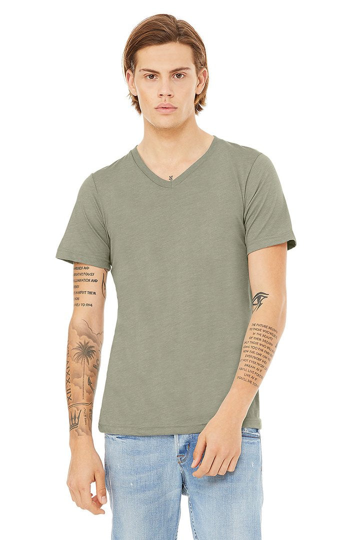 3005 Bella Unisex Jersey Short Sleeve V-Neck T-shirt (2XL-3XL)
