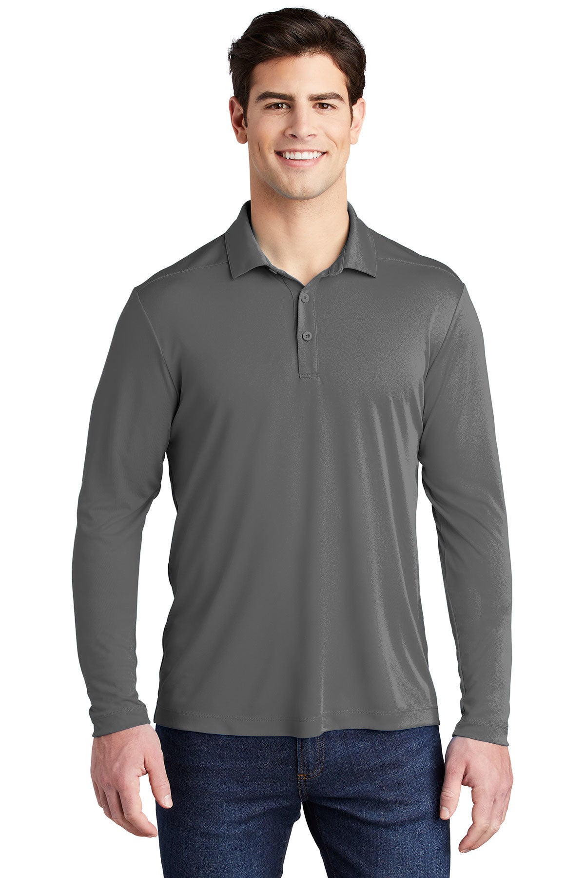 Sport-Tek Polo Long Sleeve (S-M-L-XL)