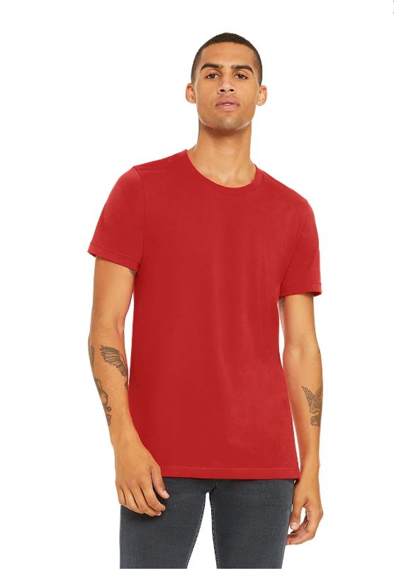 3001 CVC Bella Canvas Unisex Short Sleeve T-shirt (2XL-3XL-4XL-5XL)