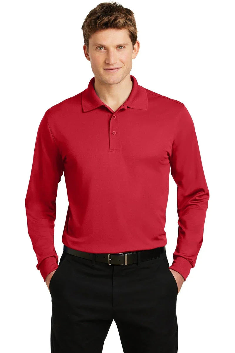 Sport-Tek Polo Long Sleeve (S-M-L-XL)