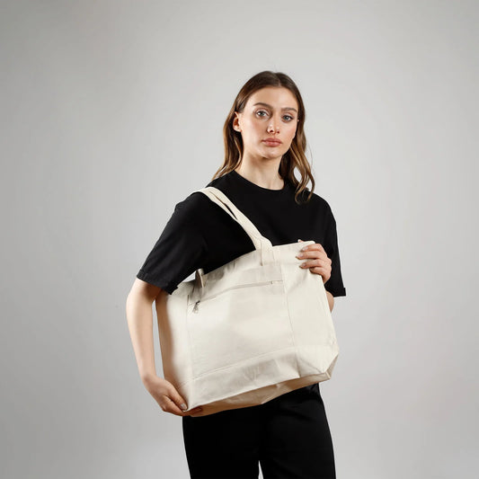 Ultimate Zip Canvas Tote