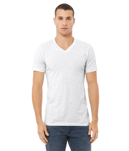 3005 Bella Unisex Jersey Short Sleeve V-Neck T-shirt (S-M-L-XL)