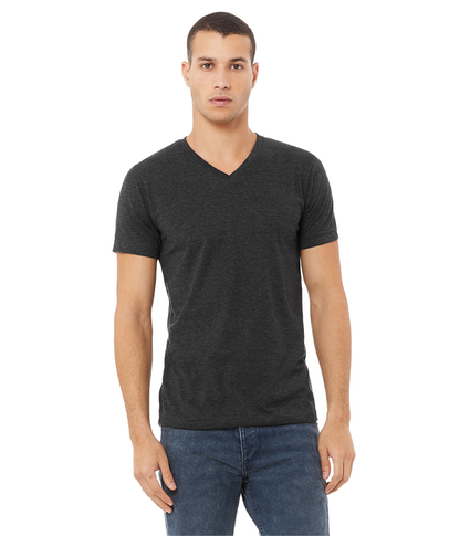 3005 Bella Unisex Jersey Short Sleeve V-Neck T-shirt (S-M-L-XL)