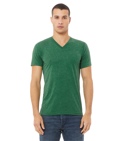 3005 Bella Unisex Jersey Short Sleeve V-Neck T-shirt (S-M-L-XL)