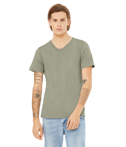 3005 Bella Unisex Jersey Short Sleeve V-Neck T-shirt (S-M-L-XL)