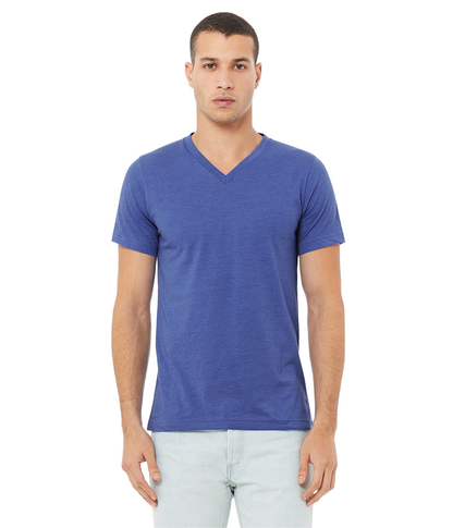 3005 Bella Unisex Jersey Short Sleeve V-Neck T-shirt (S-M-L-XL)