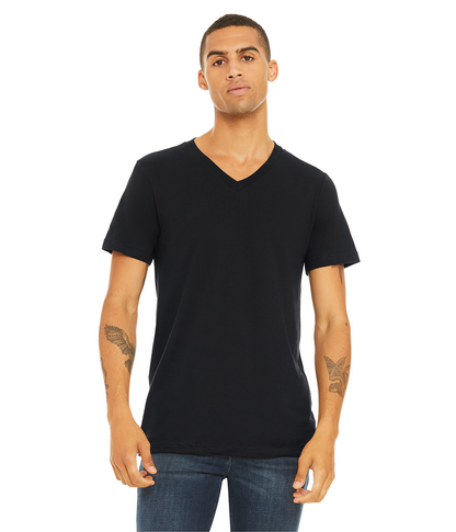 3005 Bella Unisex Jersey Short Sleeve V-Neck T-shirt (S-M-L-XL)