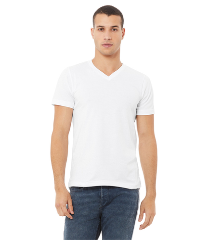 3005 Bella Unisex Jersey Short Sleeve V-Neck T-shirt (S-M-L-XL)