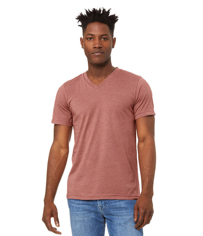 3005 Bella Unisex Jersey Short Sleeve V-Neck T-shirt (S-M-L-XL)
