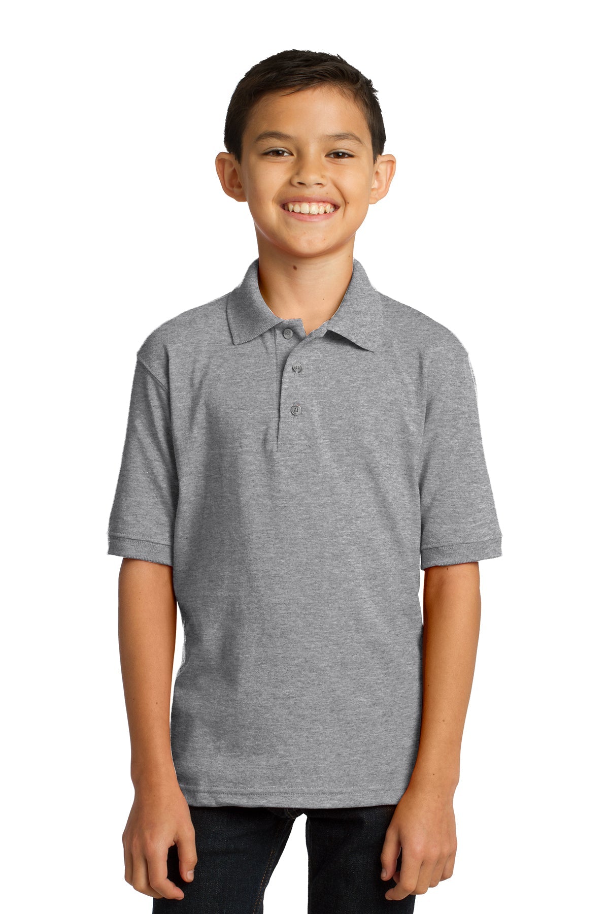 Port & Company - YOUTH Core Blend Jersey Knit Polo