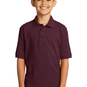 Port & Company - YOUTH Core Blend Jersey Knit Polo