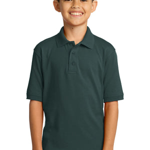 Port & Company - YOUTH Core Blend Jersey Knit Polo