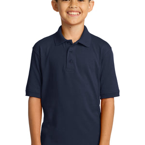 Port & Company - YOUTH Core Blend Jersey Knit Polo