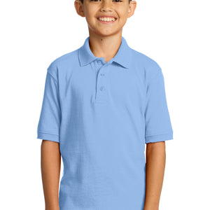 Port & Company - YOUTH Core Blend Jersey Knit Polo