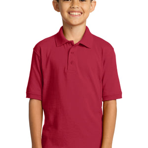 Port & Company - YOUTH Core Blend Jersey Knit Polo
