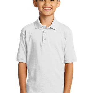Port & Company - YOUTH Core Blend Jersey Knit Polo