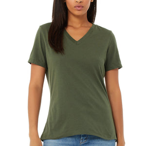 Bella Canvas Women V-Neck Tee