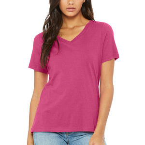 Bella Canvas Women V-Neck Tee