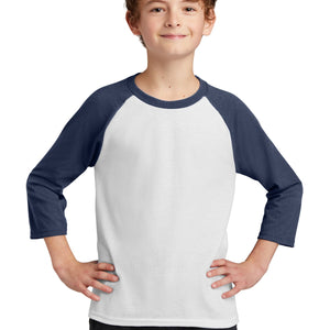 Laviva Sports™ Raglan 3/4 Sleeves Baseball YOUTH Shirts
