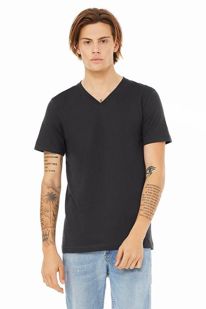 3005 Bella Unisex Jersey Short Sleeve V-Neck T-shirt (2XL-3XL)