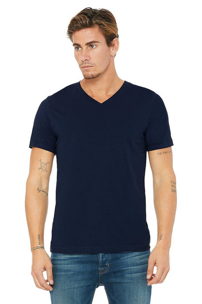 3005 Bella Unisex Jersey Short Sleeve V-Neck T-shirt (2XL-3XL)