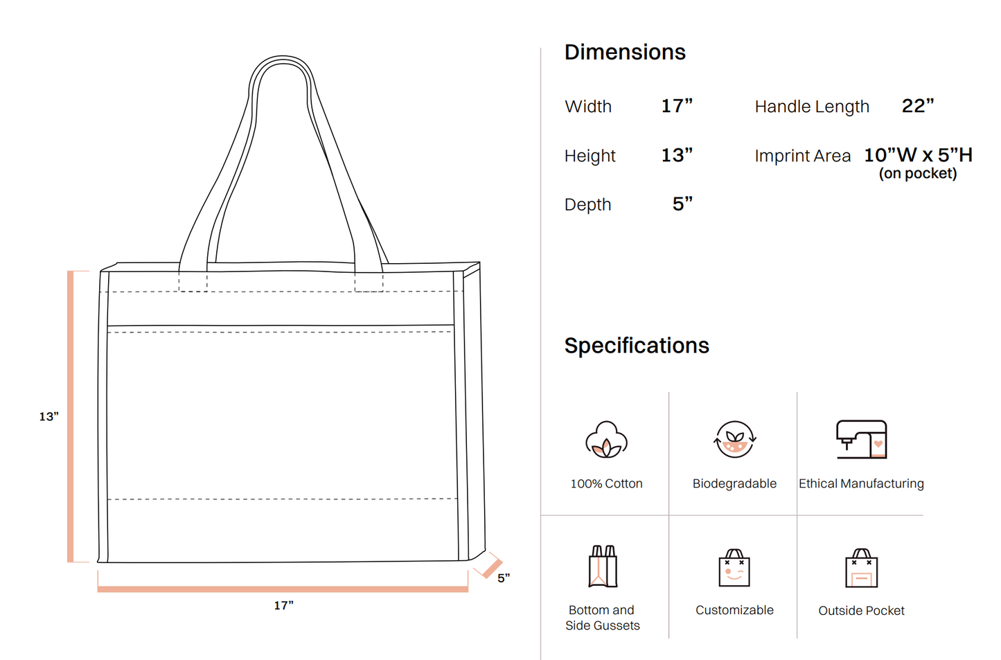 Stylish Canvas Tote