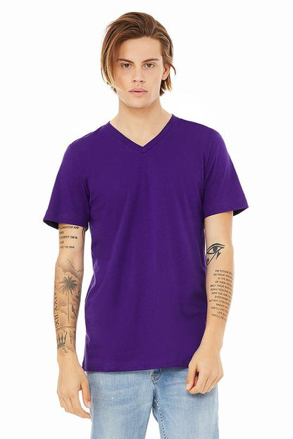 3005 Bella Unisex Jersey Short Sleeve V-Neck T-shirt (2XL-3XL)
