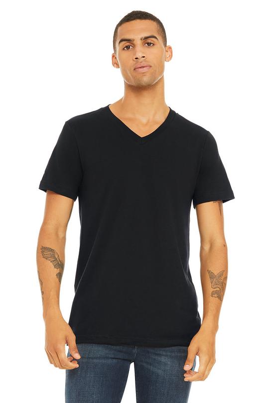 3005 Bella Unisex Jersey Short Sleeve V-Neck T-shirt (2XL-3XL)