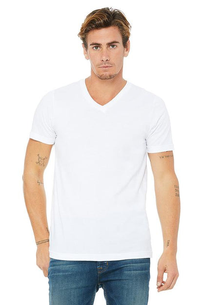 3005 Bella Unisex Jersey Short Sleeve V-Neck T-shirt (2XL-3XL)