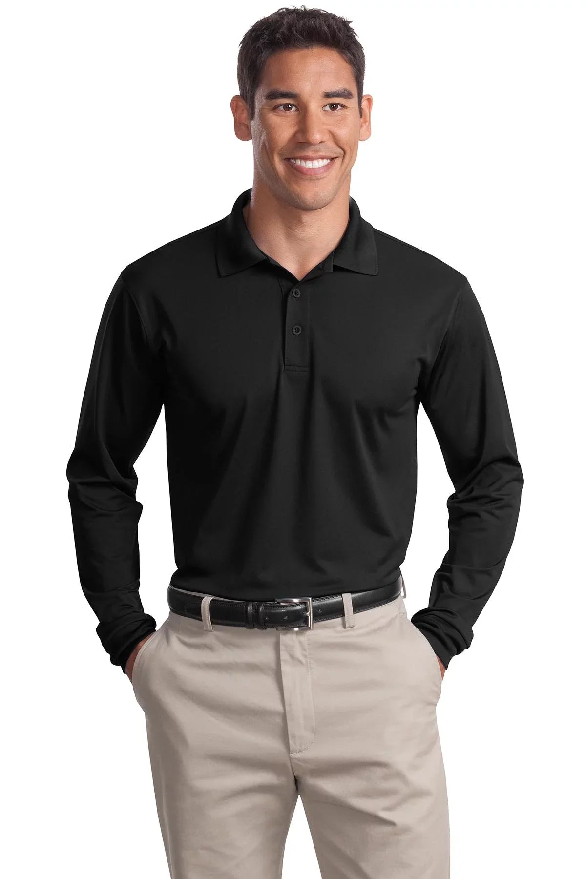 Sport-Tek Polo Long Sleeve 2XL