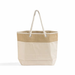 FANCY CANVAS ROPE TOTE