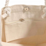 Rope Handle Beach Tote