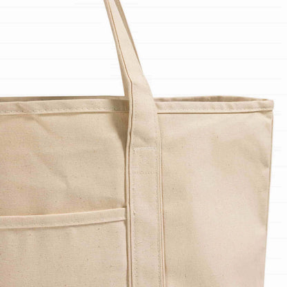 Jumbo Deluxe Canvas Tote