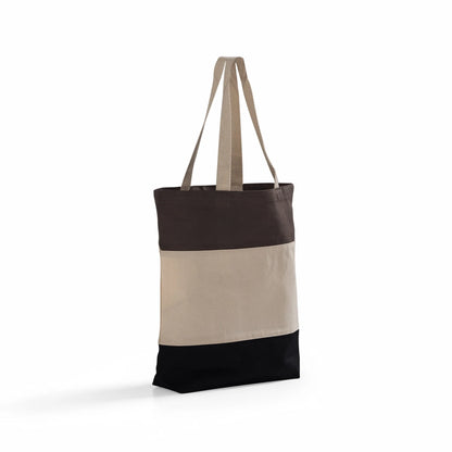 Tri-Color Canvas Tote