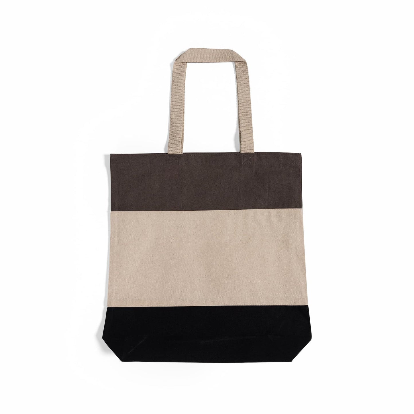 Tri-Color Canvas Tote