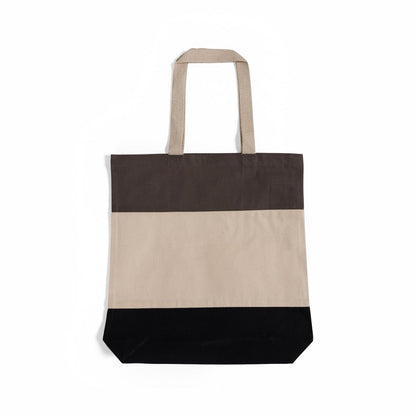 Tri-Color Canvas Tote