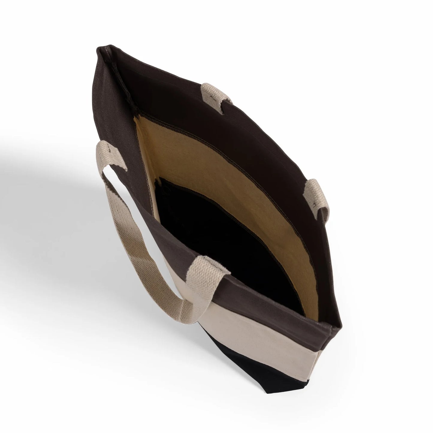 Tri-Color Canvas Tote