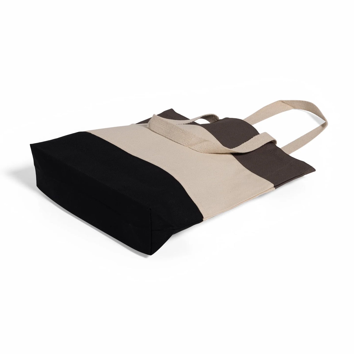 Tri-Color Canvas Tote