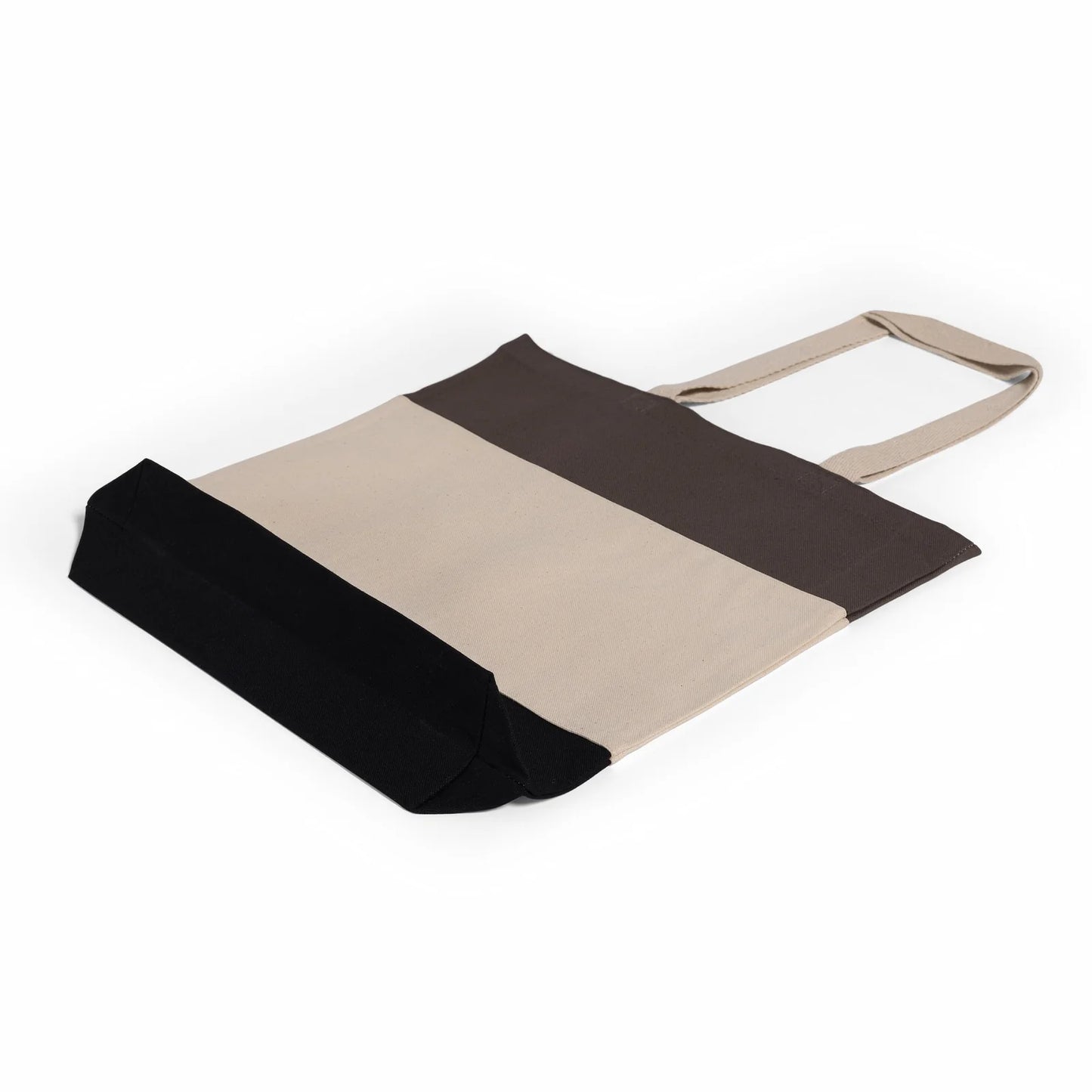 Tri-Color Canvas Tote