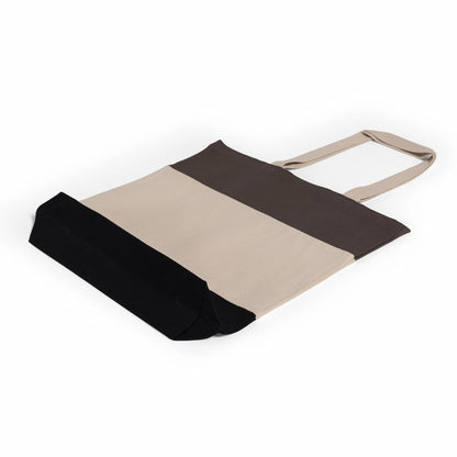 Tri-Color Canvas Tote