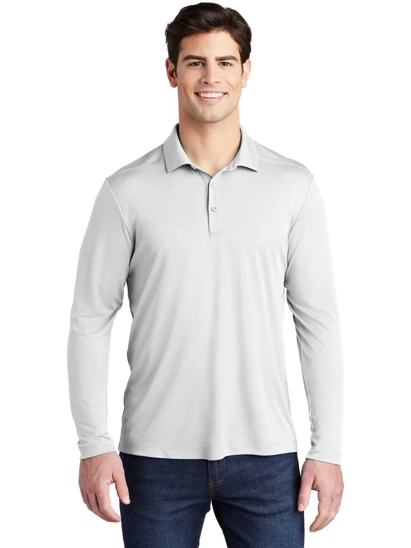 Sport-Tek Polo Long Sleeve (S-M-L-XL)